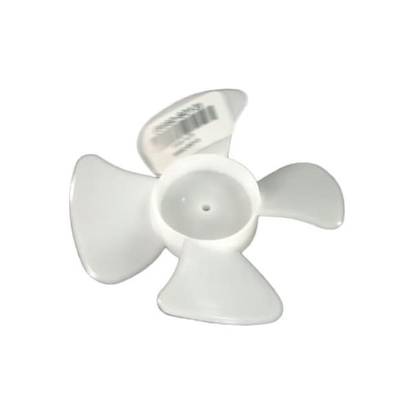 Pem Motors Small Plastic Push-On Fan Blade, 3-1/2in Dia., CCW, 3/16in Bore, 3/4in Blade Depth, 4 Blade 4P3.5CCWC - main